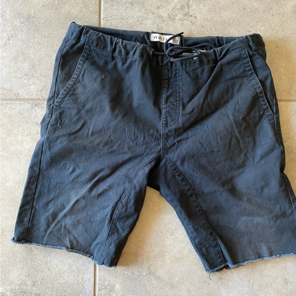 Men’s black shorts